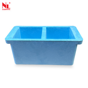 Concrete Cube Mould 100mm, Two Gang
