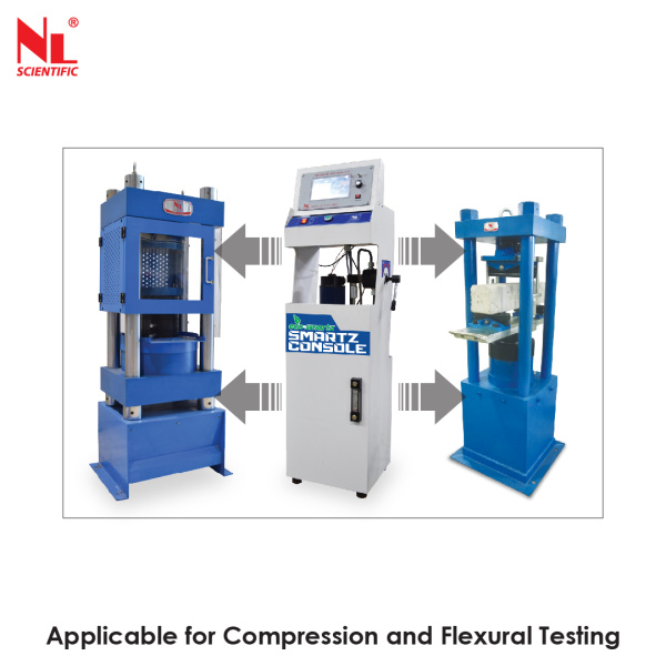 Applicable for Compression and Flexural Testing